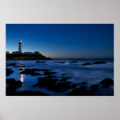 vuurtoren van duif Point | Half-moonbay, Ca Poster (Voorkant)