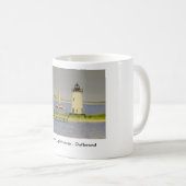 vuurtoren van Edgartown - Uitgaand Koffiemok (Voorkant rechts)