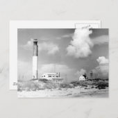 Vuurtoren van eikeneiland briefkaart (Voorkant / Achterkant)