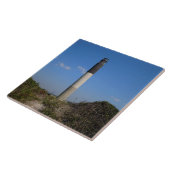 Vuurtoren van eikeneiland tegeltje (Zijkant)