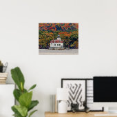 vuurtoren van Esopus Meadows Poster (Thuiskantoor)