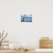 vuurtoren van Faro Poster (Keuken)