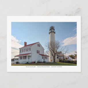 Vuurtoren van Fenwick Island. Briefkaart