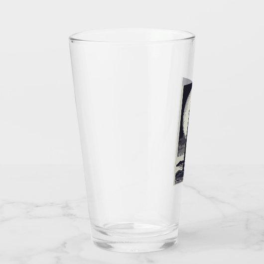 Vuurtoren van Fire Island New York Moon Glas (Rechts)