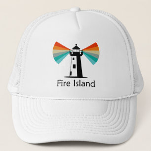 Vuurtoren van Fire Island Rainbow Trucker Pet