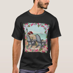 vuurtoren van Floral Noon t-shirt