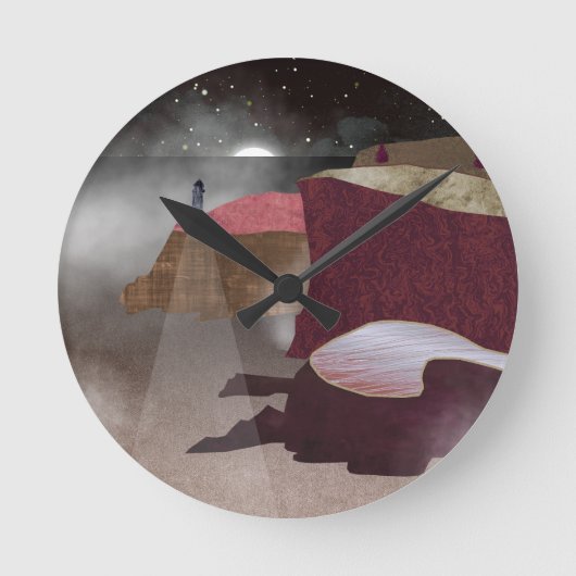 vuurtoren van Foggy Ronde Klok (Voorkant)