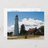 vuurtoren van Fort Gratiot Briefkaart (Voorkant / Achterkant)