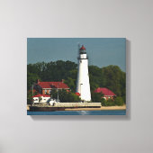 vuurtoren van Fort Gratiot Canvas Afdruk (Voorkant)