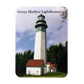 Vuurtoren van Grays Harbor, Washington Magnet Magneet (Verticaal)
