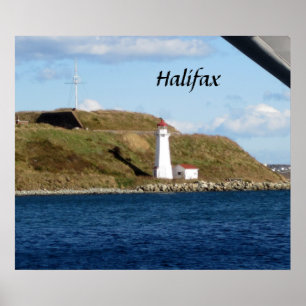 vuurtoren van Halifax Poster