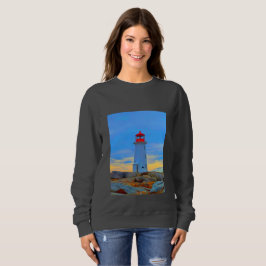 Vuurtoren van het vuurtoren van het shirt van Pegg