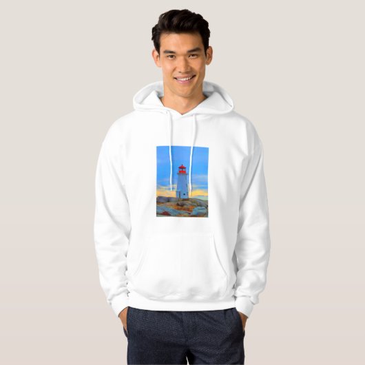 Vuurtoren van het vuurtoren van het shirt van Pegg (Voorkant volledig)