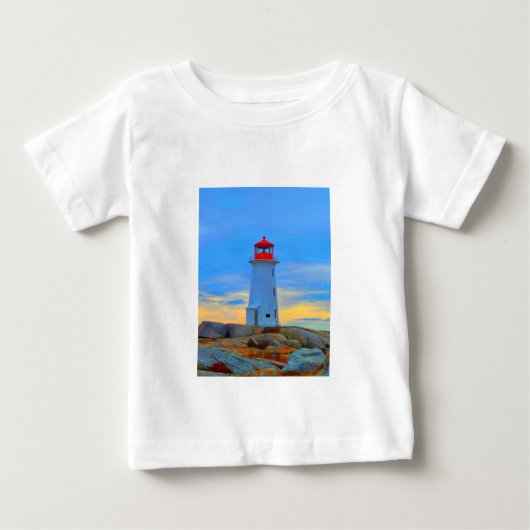 Vuurtoren van het vuurtoren van het shirt van Pegg (Voorkant)