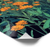 Vuurtoren van het Zee Perfect Poster (Hoek)