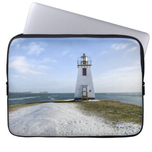 vuurtoren van Inch Arran New Brunswick Laptop Sleeve