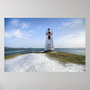 vuurtoren van Inch Arran New Brunswick Poster