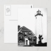 vuurtoren van Isle Royale Briefkaart (Voorkant / Achterkant)