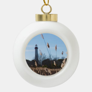 vuurtoren van Kaapmei Keramische Bal Ornament