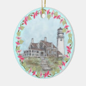 Vuurtoren van Kaapskabeljauw Keramisch Ornament (Links)