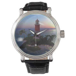 vuurtoren van Keflu Horloge