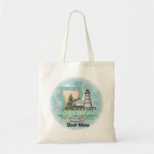 vuurtoren van Louisiana Tote Bag