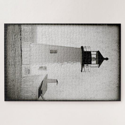 vuurtoren van Maine Pemaquid Point - Groot Legpuzzel (Horizontaal)
