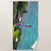 vuurtoren van Makapu'u Strandlaken (Voorkant)