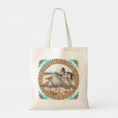 Vuurtoren van meeuwen   tote bag (Achterkant)