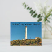vuurtoren van Moloka'i, Briefkaart van Hawai (Staand voorkant)