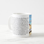 Vuurtoren van Monhegan Island, Mok Maine (Voorkant links)