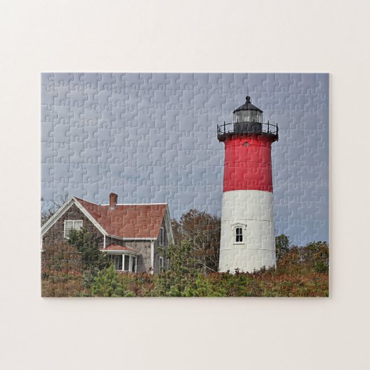 vuurtoren van Nauset Legpuzzel (Horizontaal)