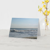 Vuurtoren van Ocean Waves Kaart (Gele Bloem)