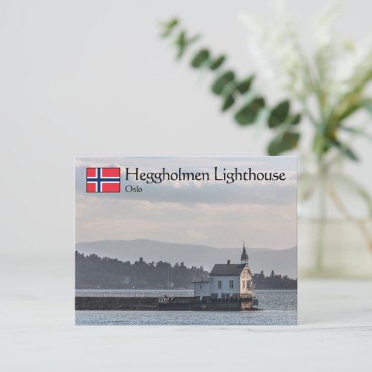 vuurtoren van Oslo Briefkaart (Staand voorkant)