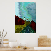 vuurtoren van Point Reyes Poster (Keuken)