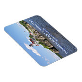 vuurtoren van Pomham Rocks, Rhode Island Magneet (Rechterzijde)