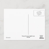 vuurtoren van Ponce De Leon Briefkaart (Achterkant)