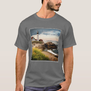 Vuurtoren van Portland Head   Kaap Elizabeth, ik T-shirt