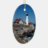 Vuurtoren van Portland Head Keramisch Ornament (Rechts)