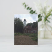 Vuurtoren van Presque Isle Briefkaart (Staand voorkant)