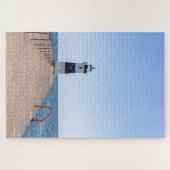 Vuurtoren van Presque North Pierhead Legpuzzel (Horizontaal)