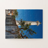 vuurtoren van Punta Secca, Sicilië, Italië 30-pc Legpuzzel (Horizontaal)