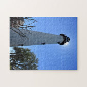 vuurtoren van Saint Simons Island Legpuzzel (Horizontaal)