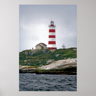 Vuurtoren van Sambro Island Poster
