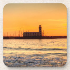 vuurtoren van Scarborough Bier Onderzetter