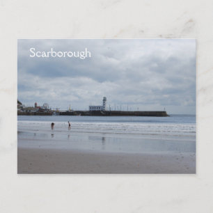 vuurtoren van Scarborough Briefkaart