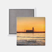 vuurtoren van Scarborough Magneet (Voorkant / Achterkant)