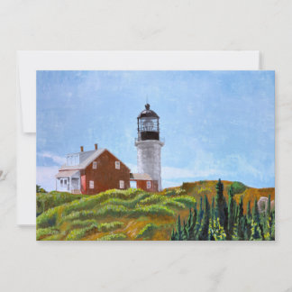 Vuurtoren van Seguin Island Bedankkaart