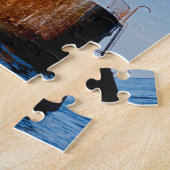 Vuurtoren van Sharps Island (Chesapeake Bay) Legpuzzel (Zijkant)