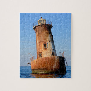 Vuurtoren van Sharps Island (Chesapeake Bay) Legpuzzel